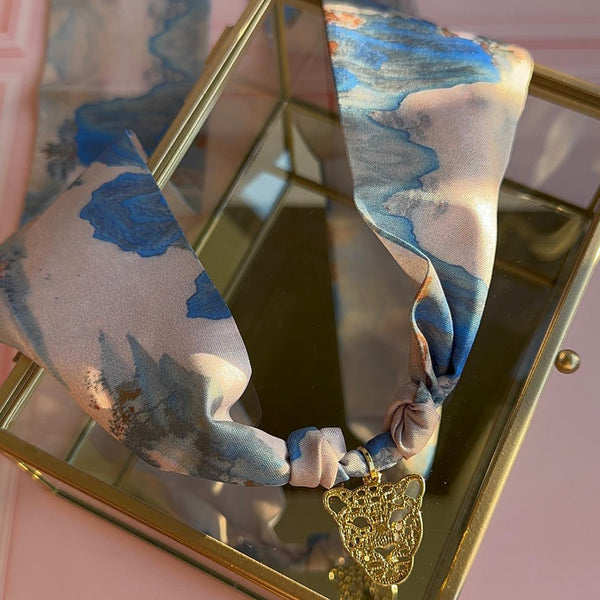 Collar Pañuelo - Medalla Leopardo