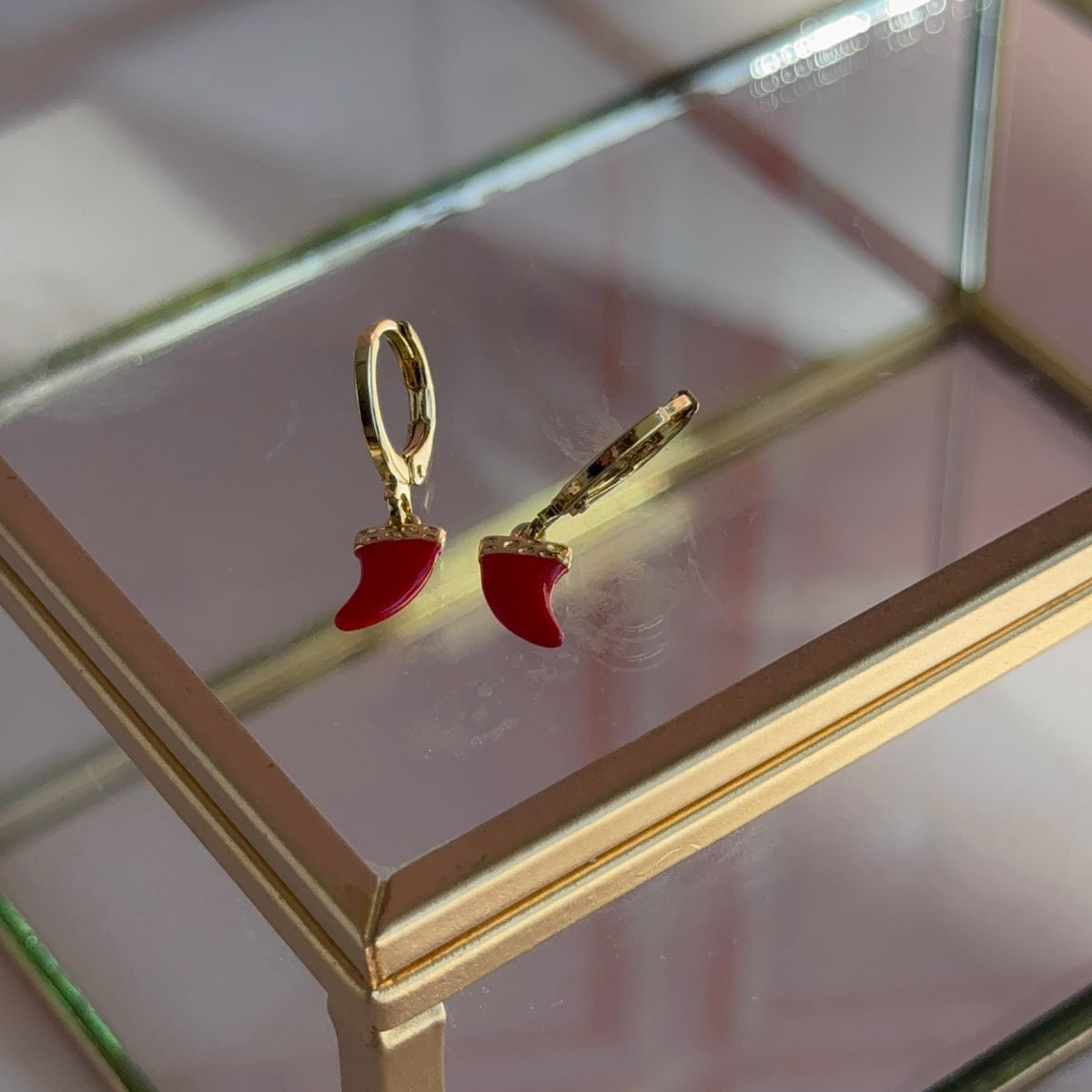 Argollas Cachito Rojo