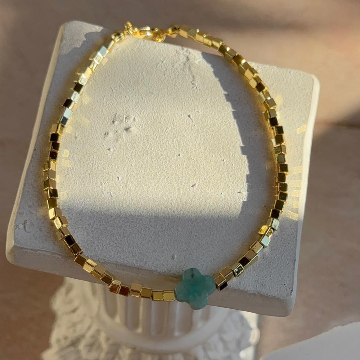 Pulsera Cruz Piedra