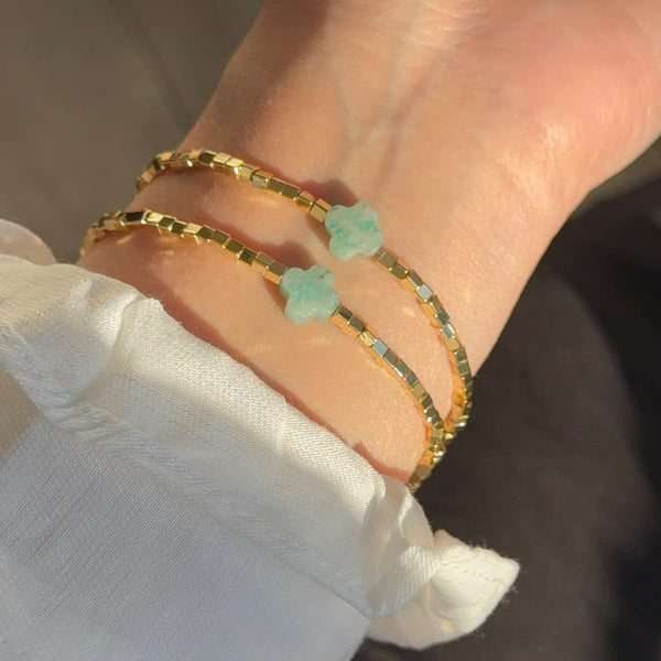 Pulsera Cruz Piedra