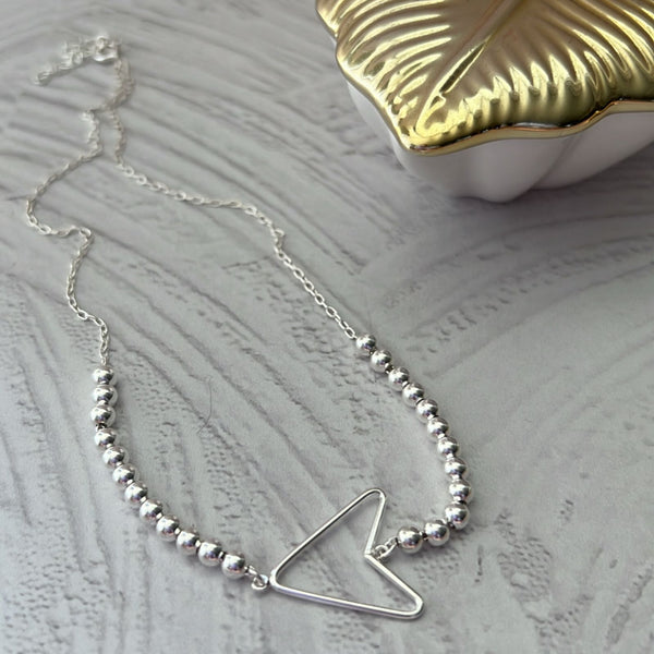 Collar Corazón y Balines