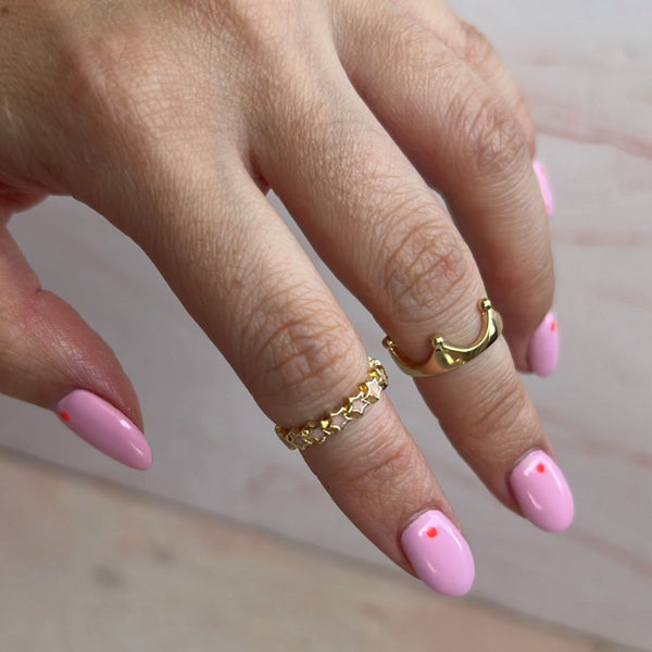 Anillo Midi - Estrellas / Corona