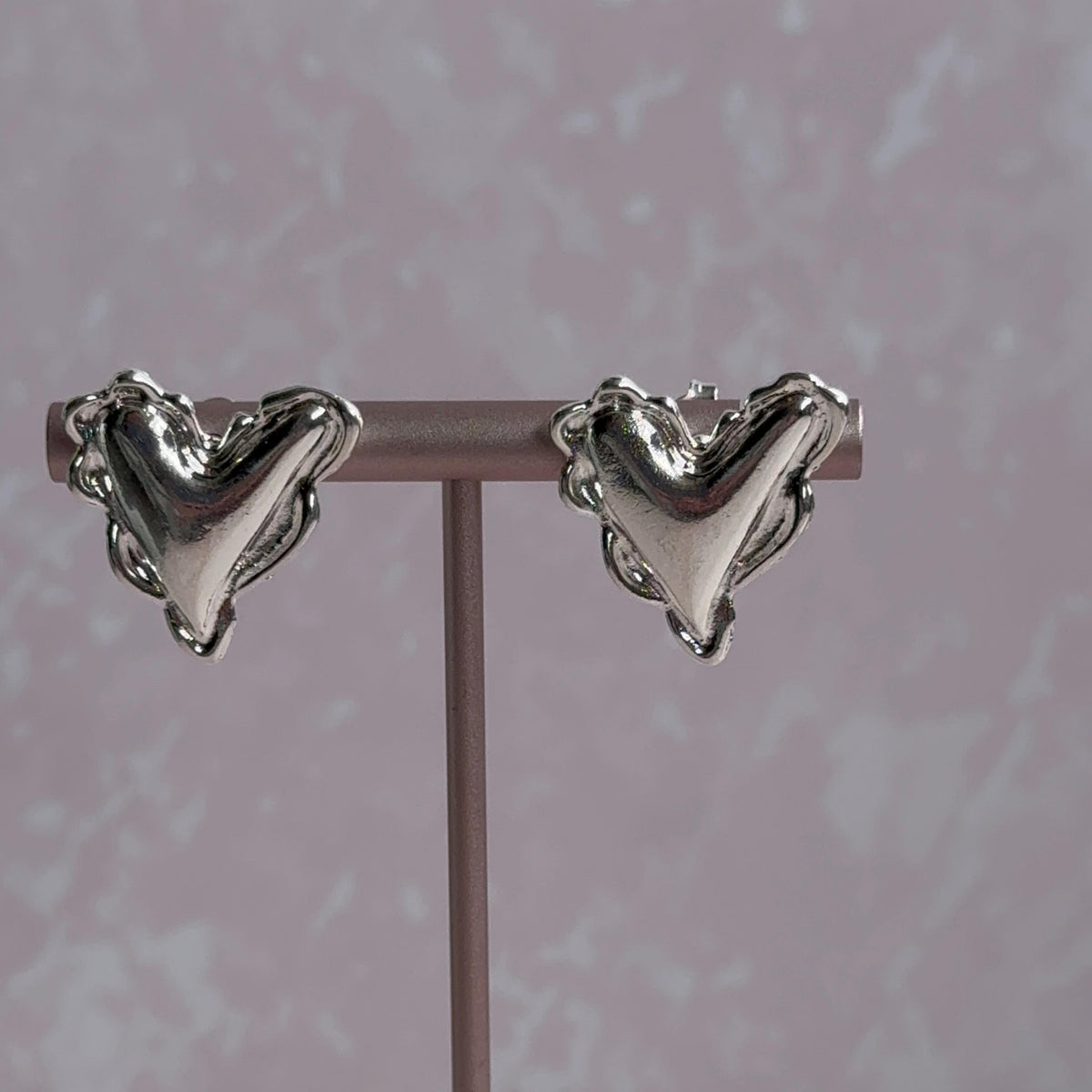 Aros Corazón Irregular
