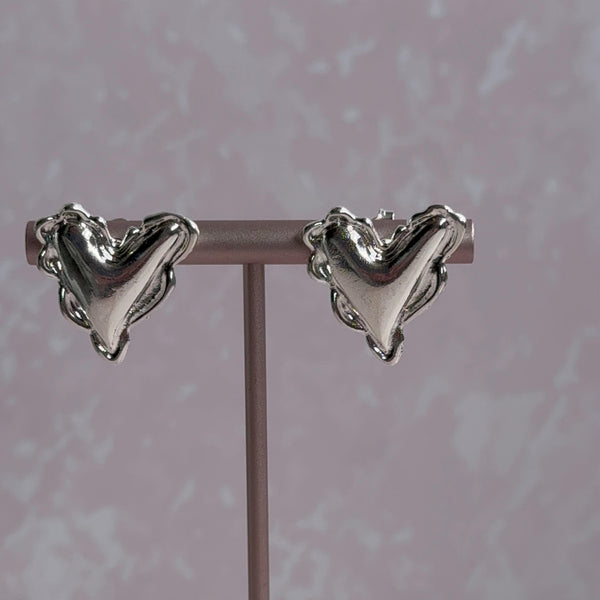 Aros Corazón Irregular