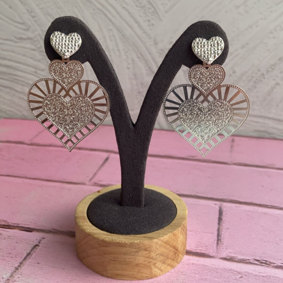 Aros Reina de Corazones