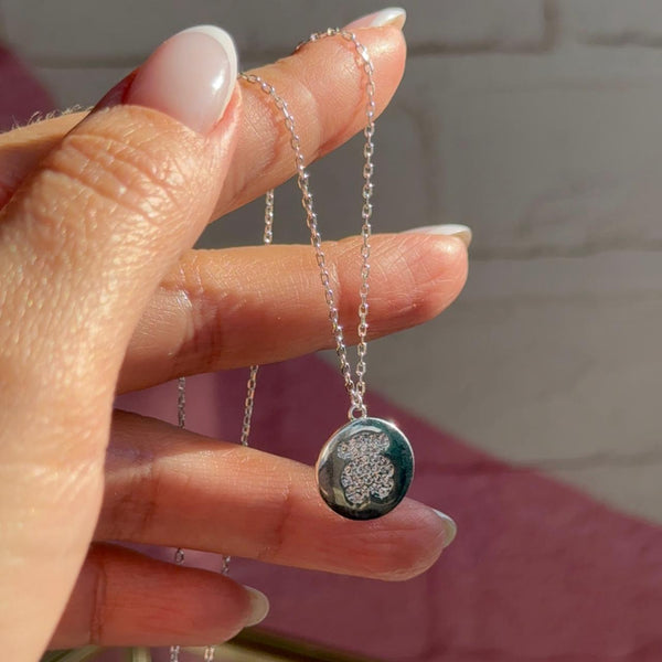 Collar Medalla Osito Circones