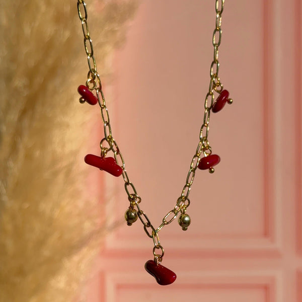 Collar Chips Coral