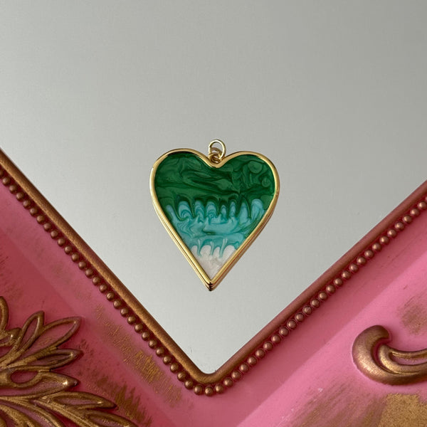 Charm Corazón Olas