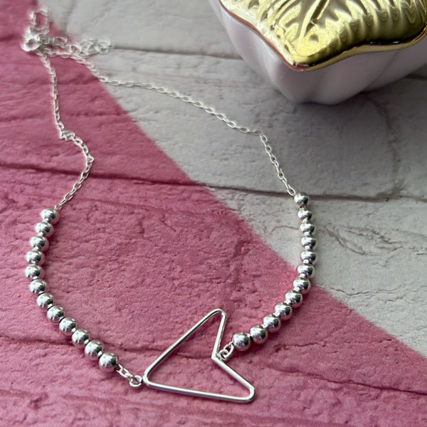 Collar Corazón y Balines