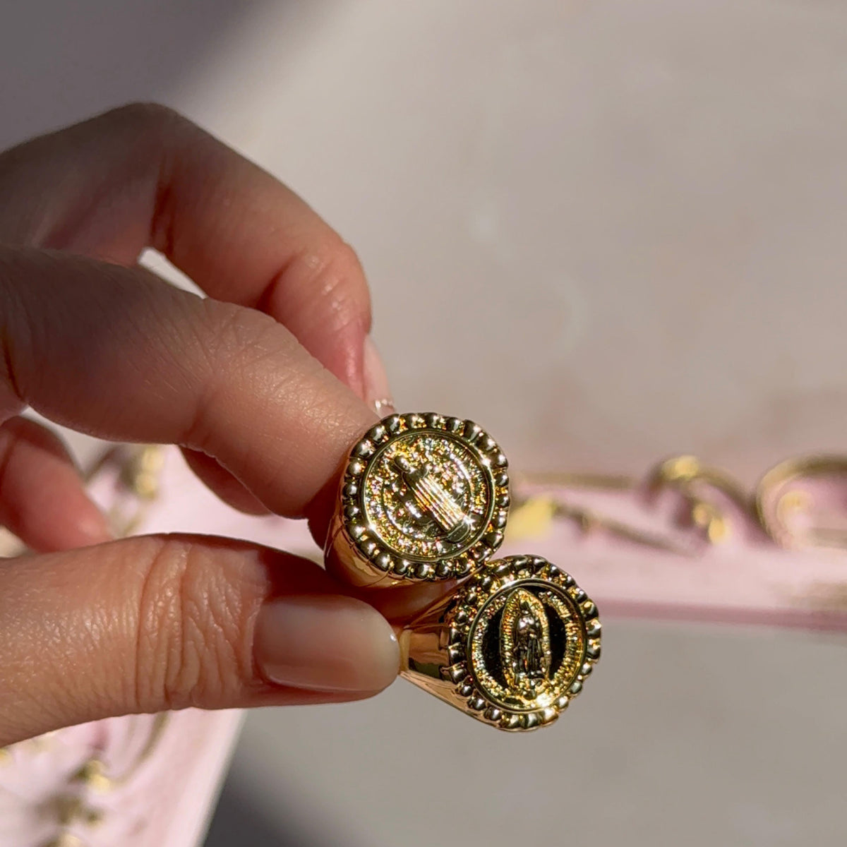 Anillo San Benito - Virgen de Guadalupe