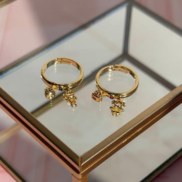 Anillos Corazón Hijo-Hija
