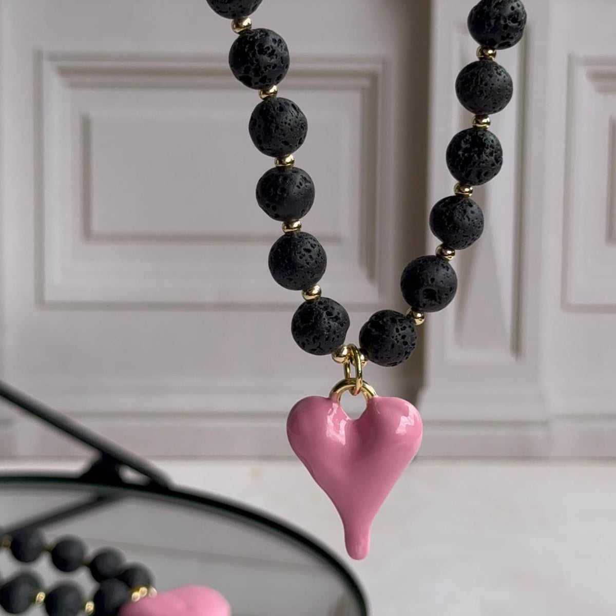 Collar Paula - Rosa