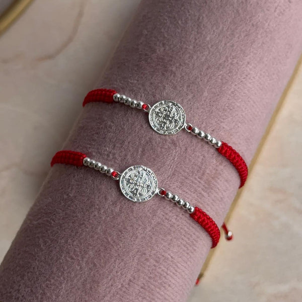 Pulsera Roja Cruz San Benito