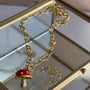 Collar Hongo Rojo