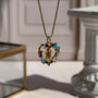 Collar Virgen de Guadalupe Forma Corazón