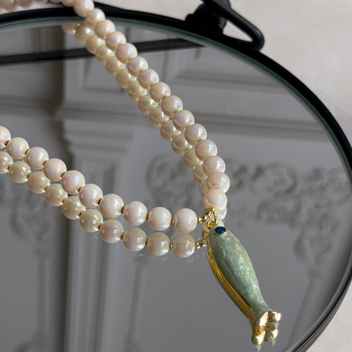 Collar Pez Perlado