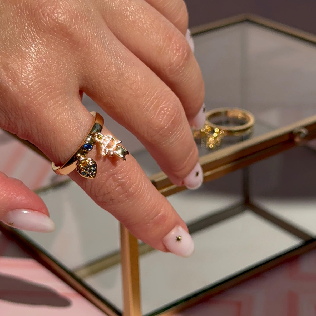 Anillos Corazón Hijo-Hija