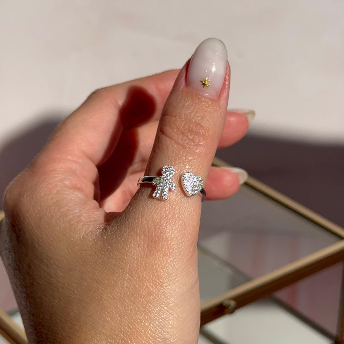 Anillos Corazón Hijo-Hija Circones