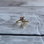 Anillo Luz Baño de oro
