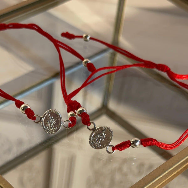 Pulsera Roja Miguel Arcángel