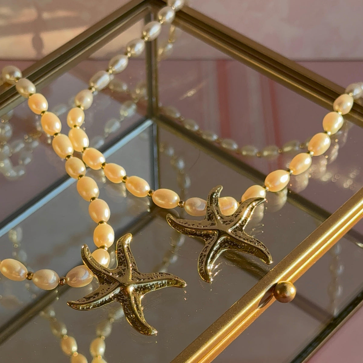 Collar Perlas Estrella de Mar
