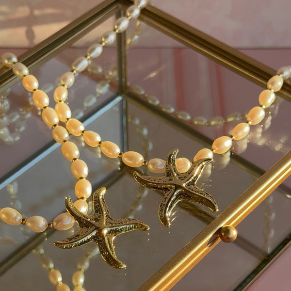 Collar Perlas Estrella de Mar