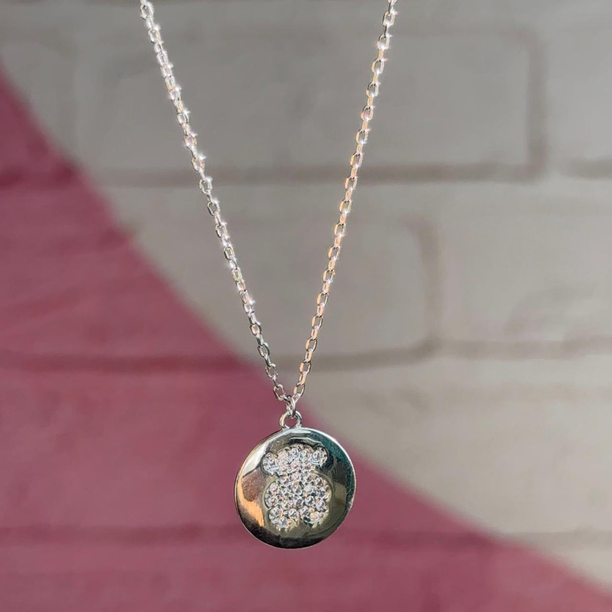 Collar Medalla Osito Circones