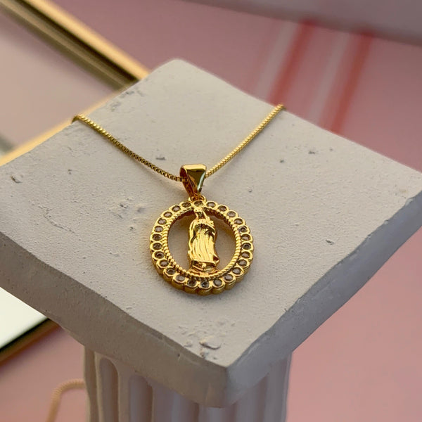 Collar Virgen de Guadalupe Circones