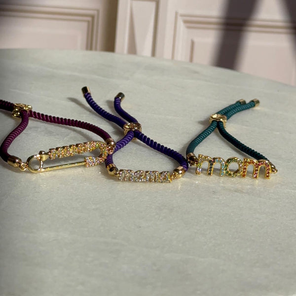 Pulseras Cordón Mamá