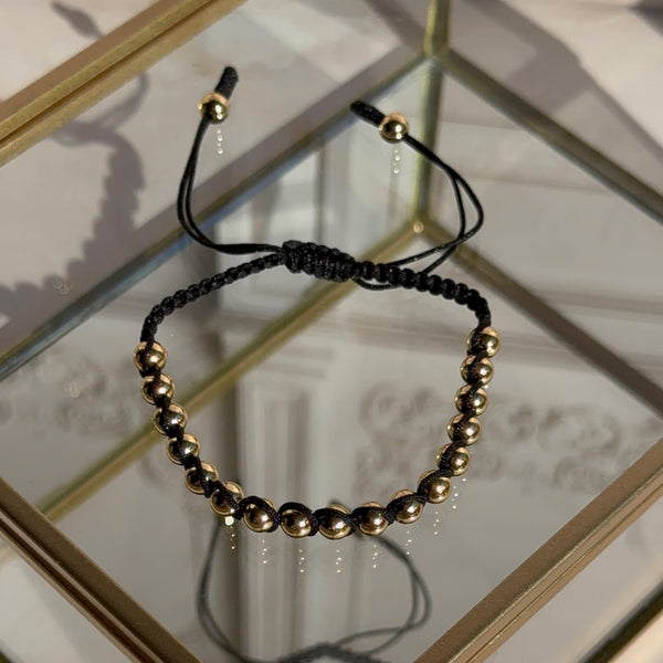 Pulsera Balín en Baño de oro