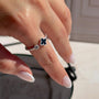 Anillo Trébol Ónix