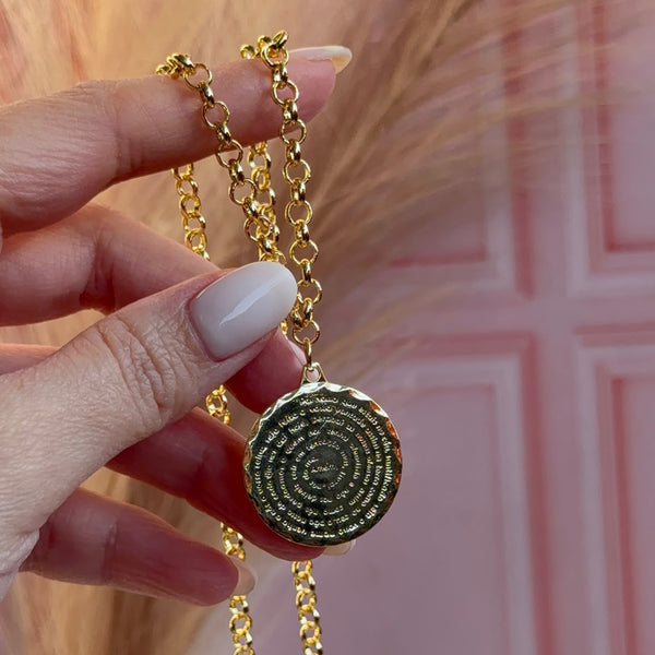 Collar Maxi Padre Nuestro