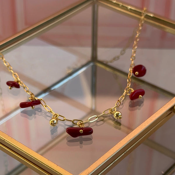 Collar Chips Coral