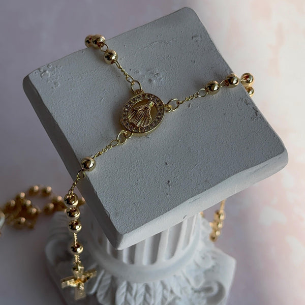Collar Rosario Virgen de los Milagros
