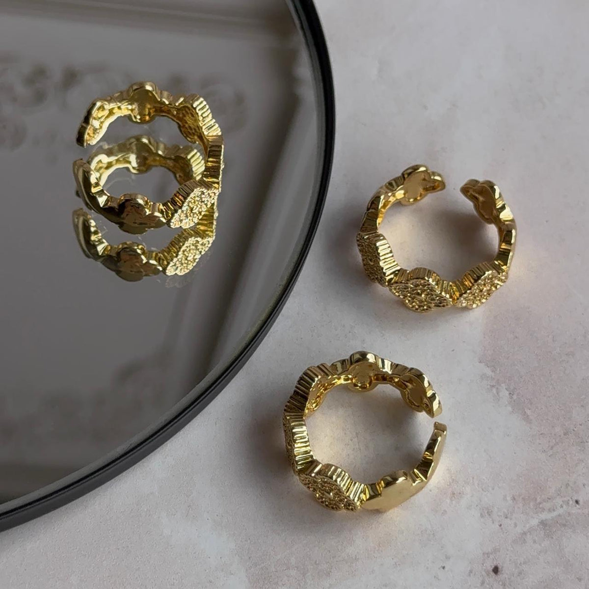 Anillo Flores Circones