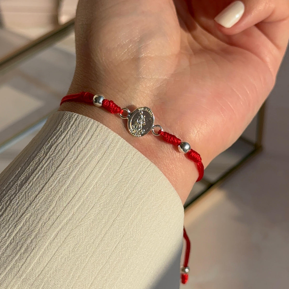 Pulsera Roja Miguel Arcángel
