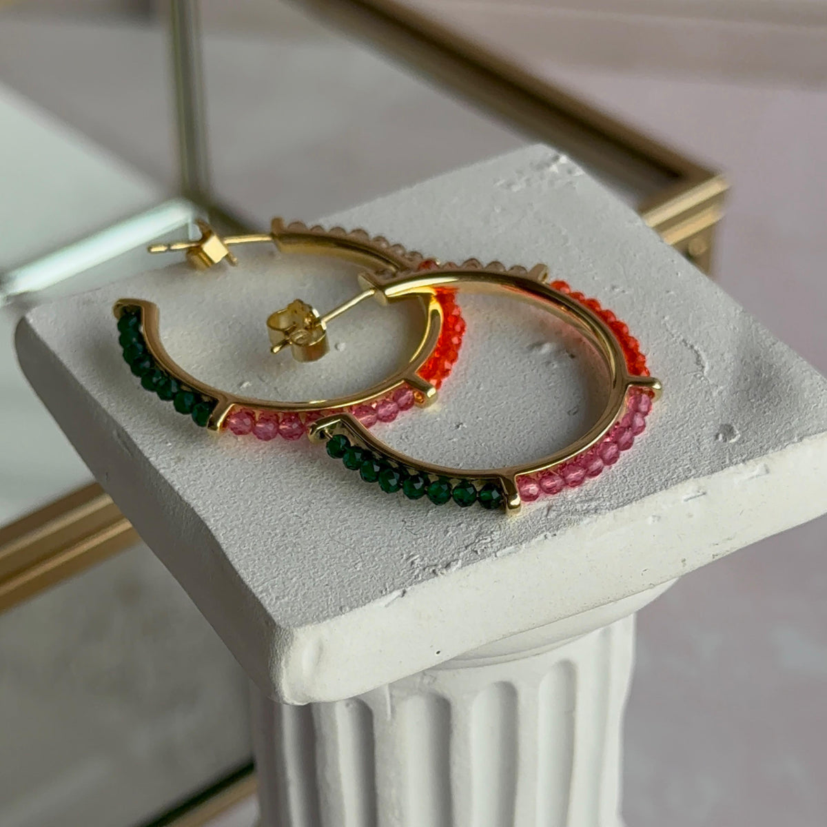 Aros Argolla Cristales
