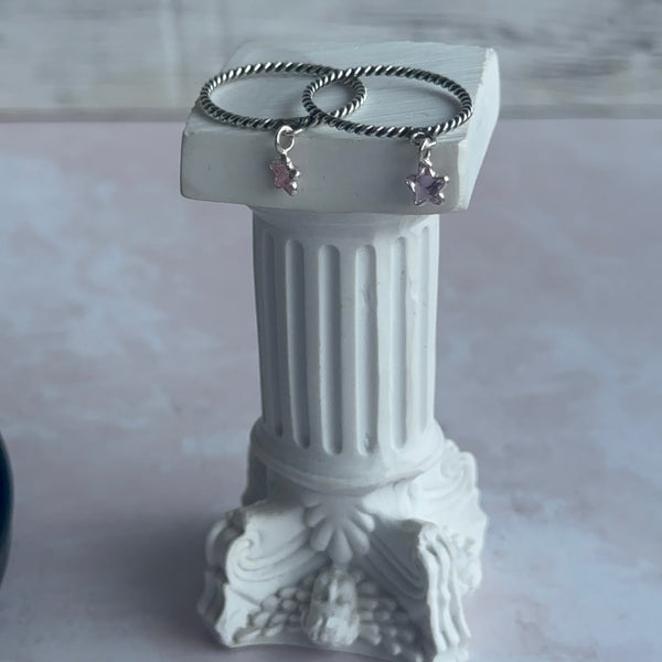 Anillo Estrella Colgante