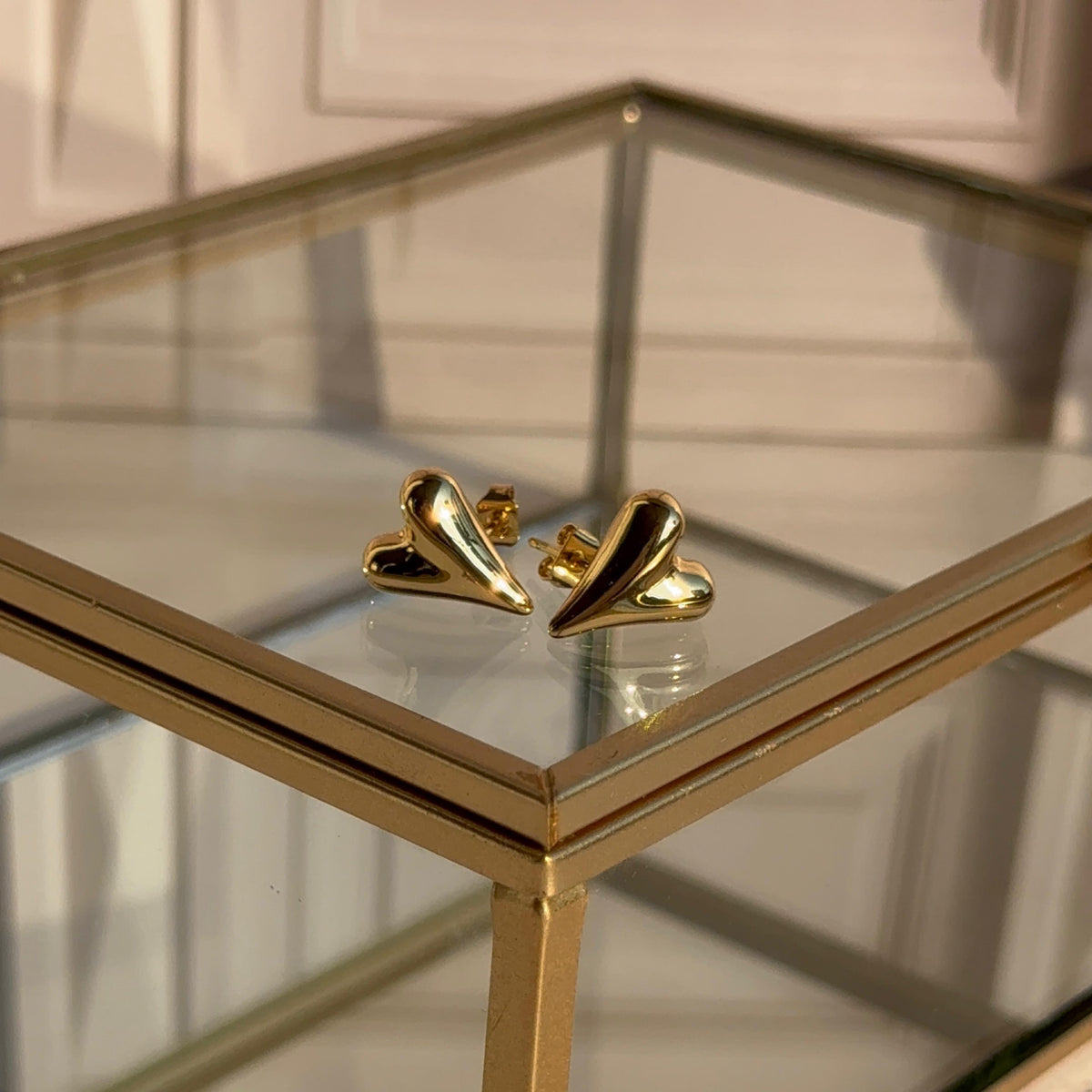 Aros Corazón Alargados