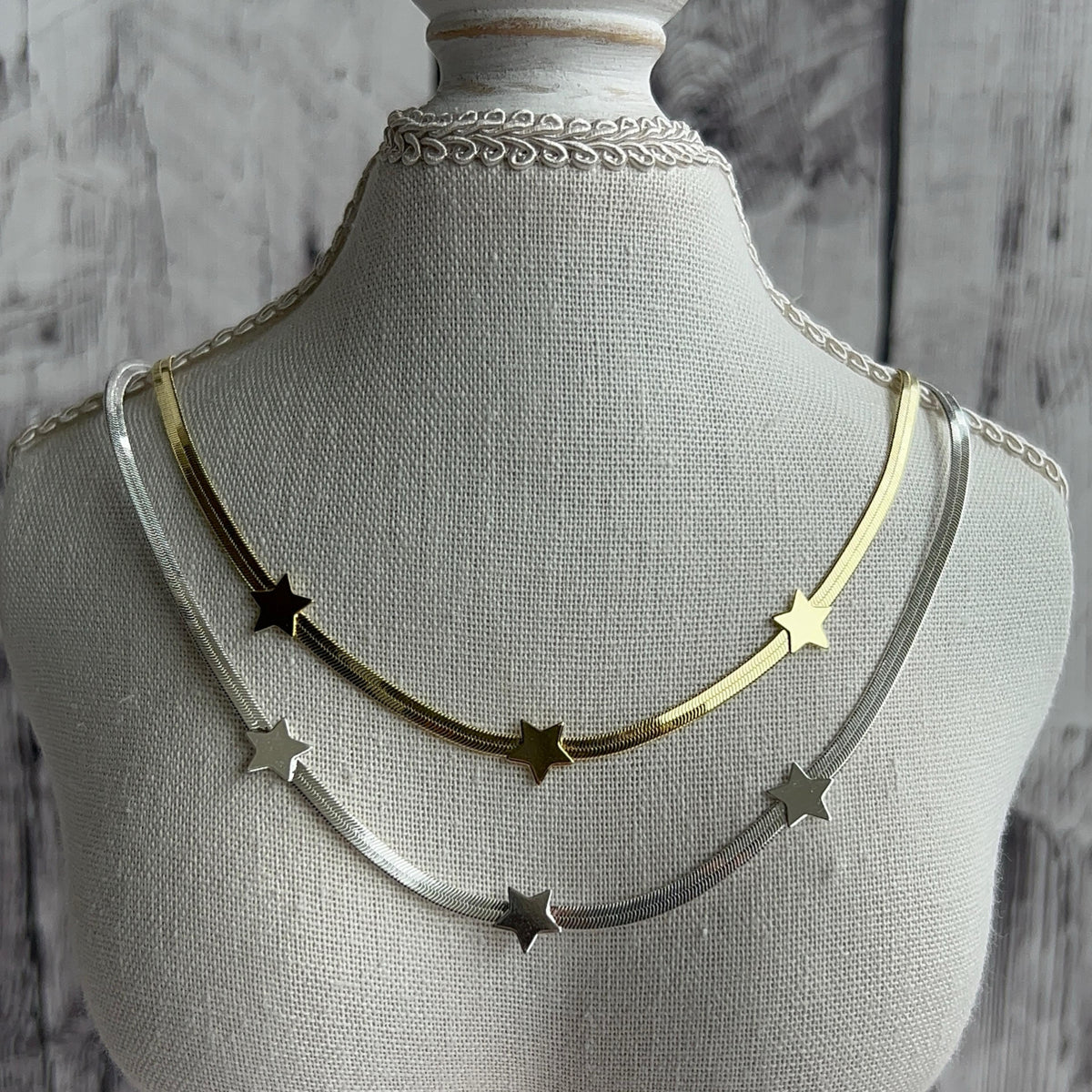 Collar Cinta Estrellas
