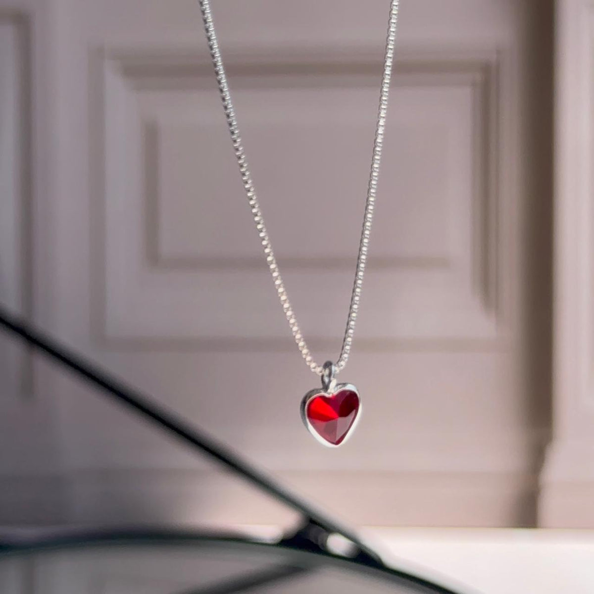 Collar Punto de Luz - Circón Corazón