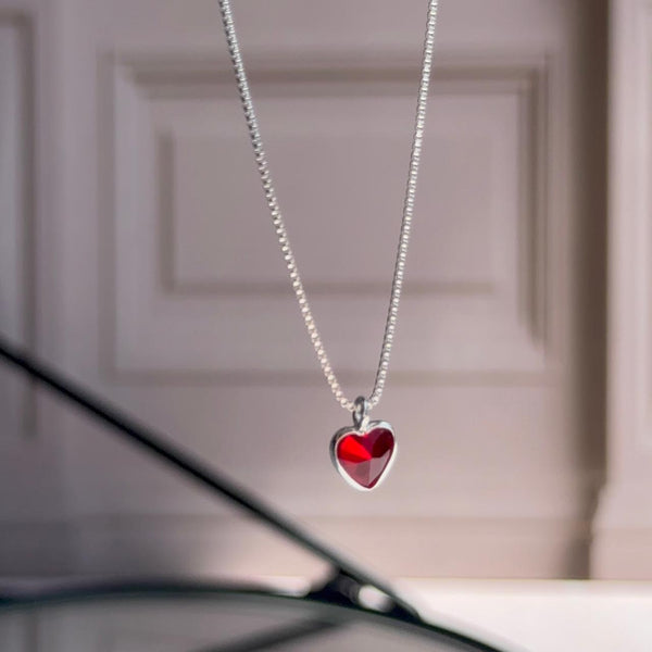 Collar Punto de Luz - Circón Corazón
