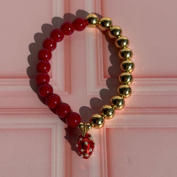 Pulsera Colección Roja - Frutilla
