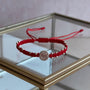 Pulsera Roja San Benito con Balines