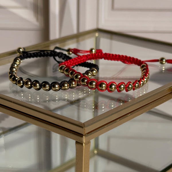 Pulsera Balín en Baño de oro