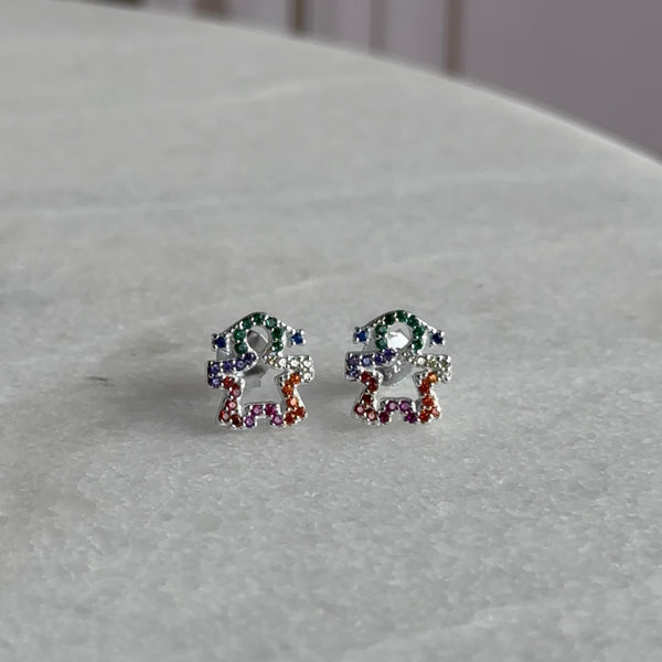 Aros Niña Circones Multicolor