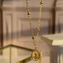 Collar Medalla Nácar Virgen de los Milagros