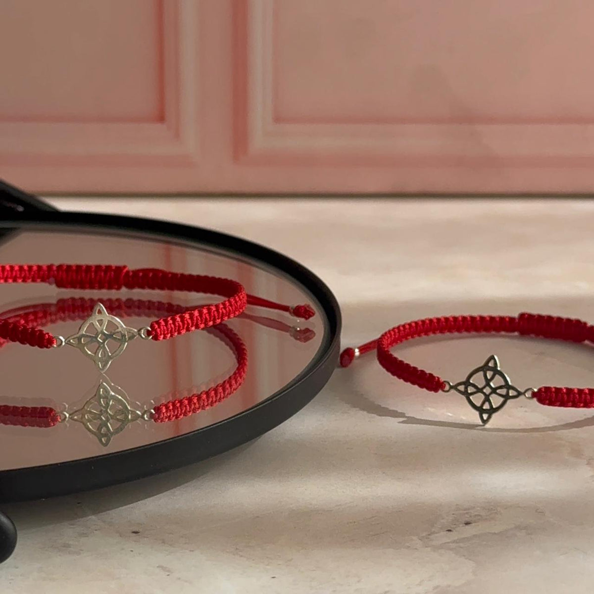 Pulsera Roja Nudo de Bruja