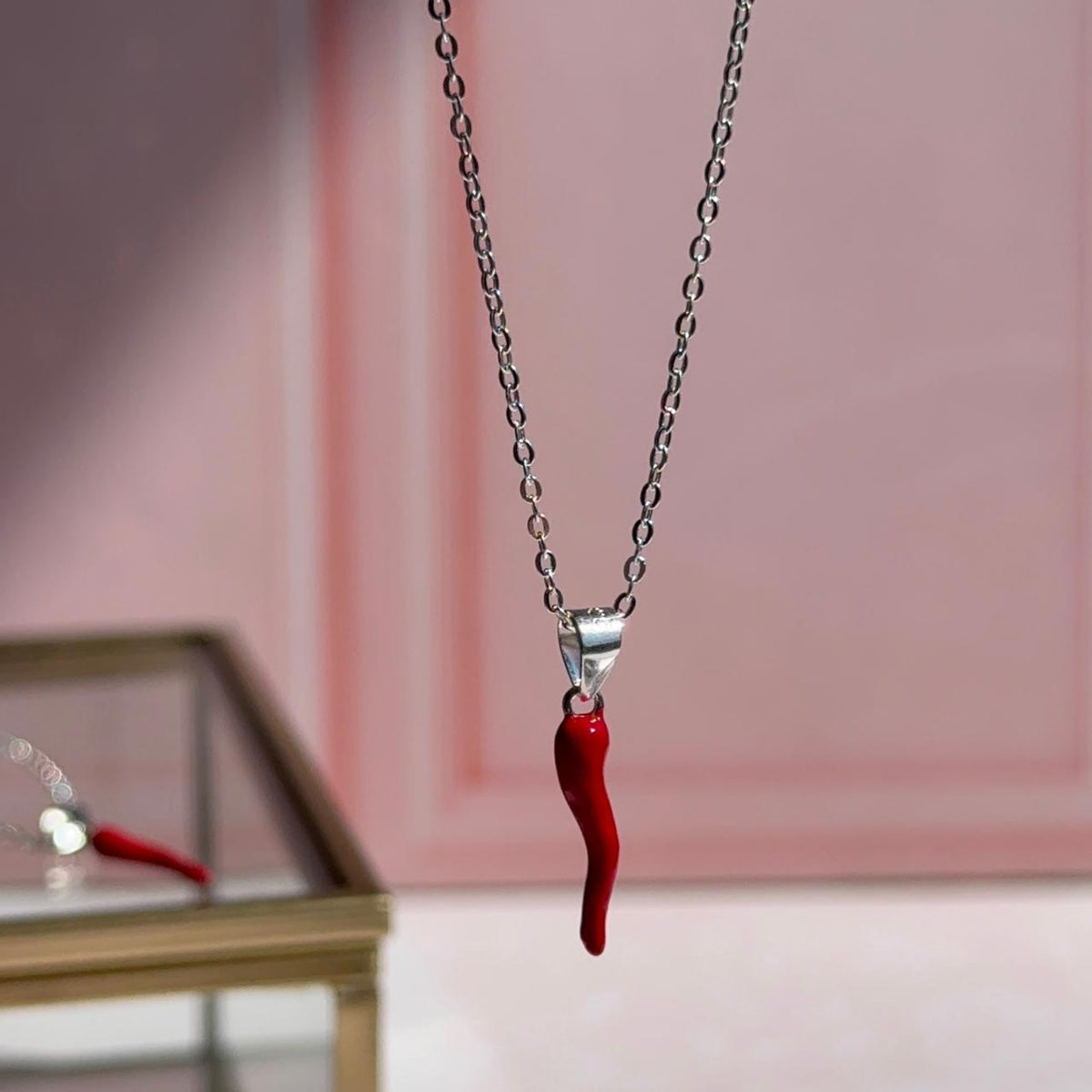 Collar Ají Cornicello - Plata 925