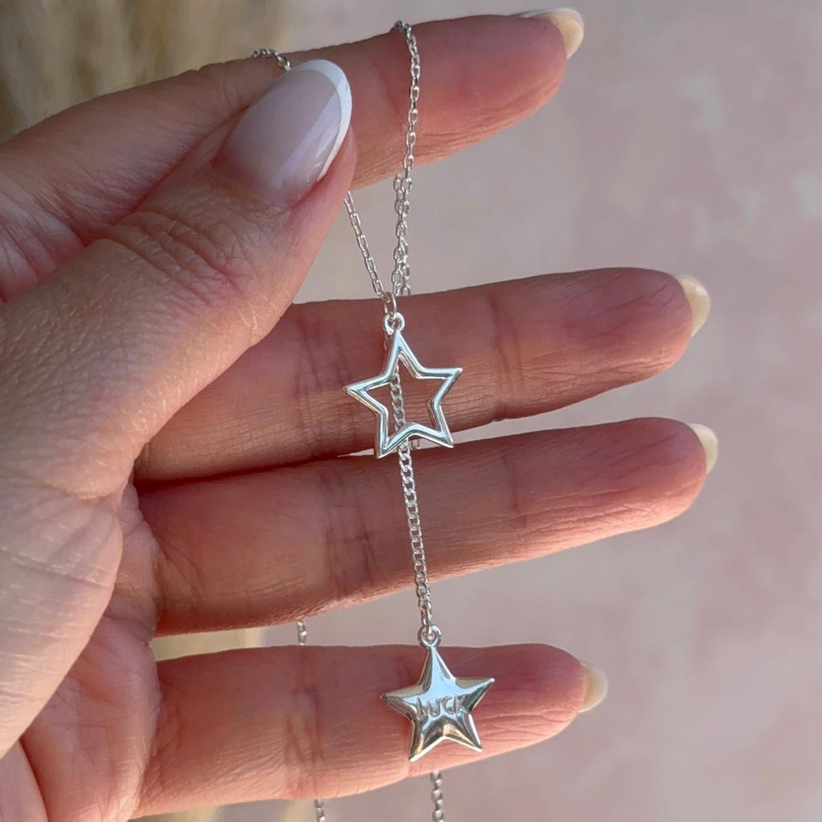 Collar Cascada Estrellas Luck